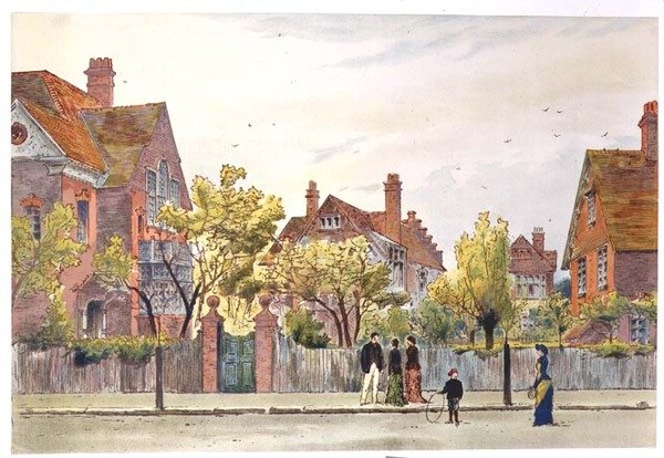 Newton Korusu: Bedford Parkı by Joseph Nash