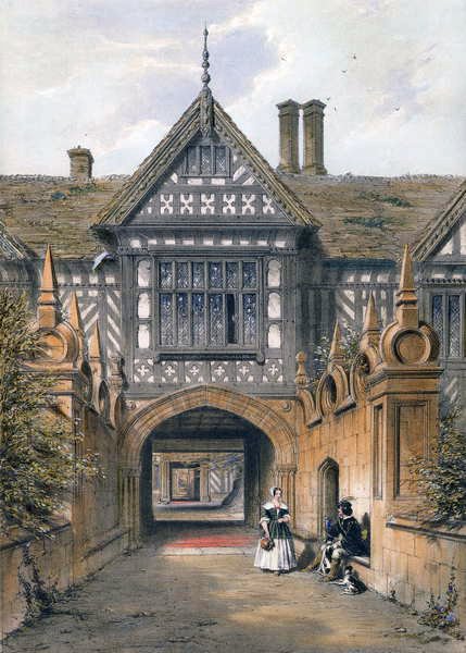 Konuşma Salonu, Lancs by Joseph Nash