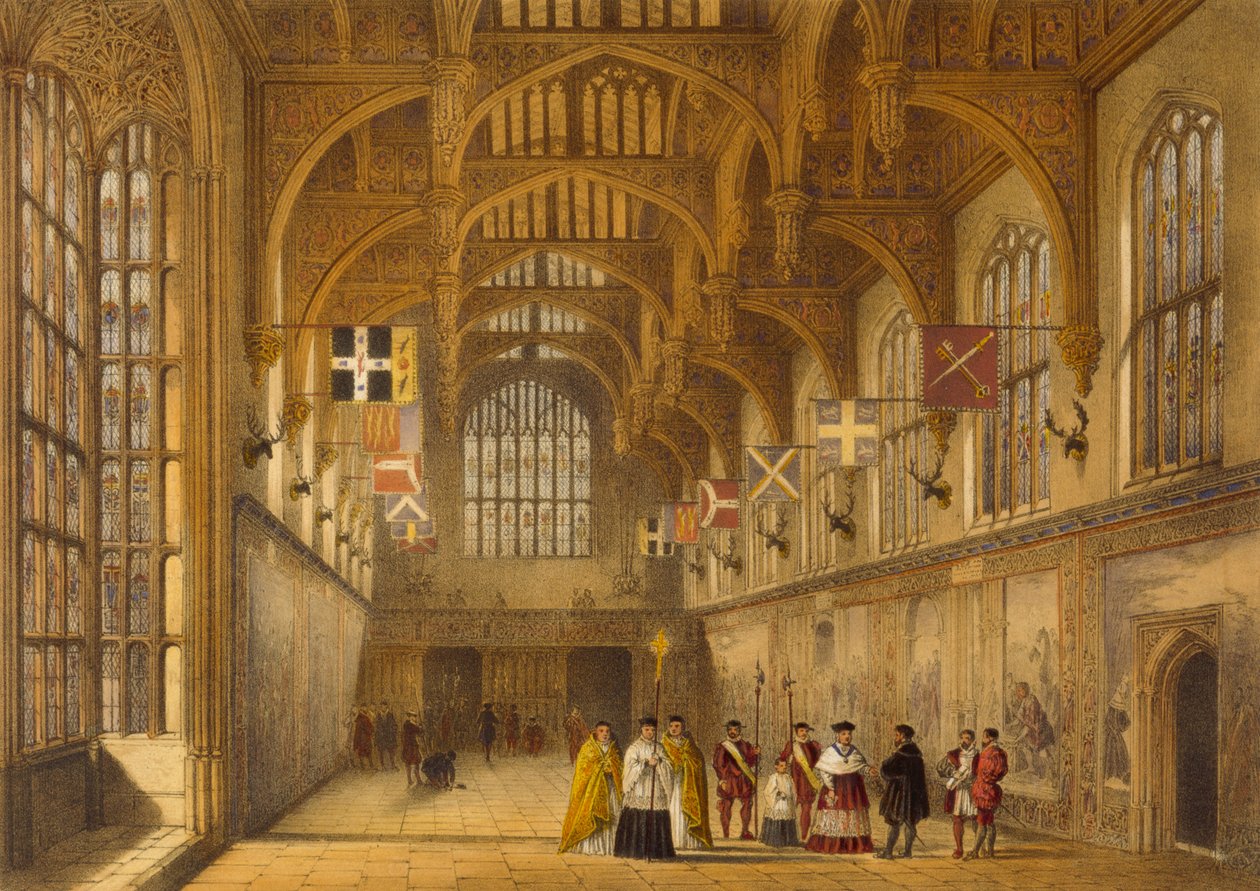 The Hall, Hampton Court, c.1600, 