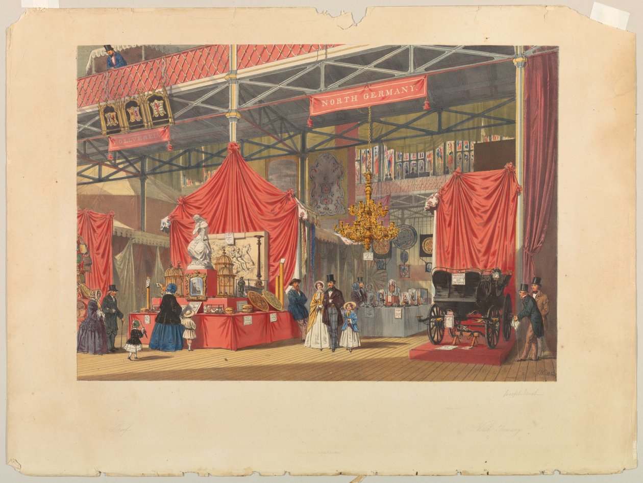 Kuzey Almanya. 1854