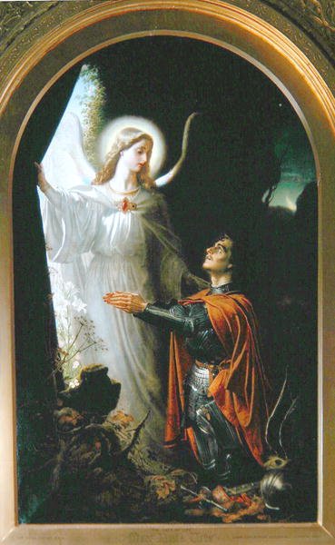 Ölüm, Yaşamın Geçidi (tuval üzerine yağlı boya) by Joseph Noel Paton