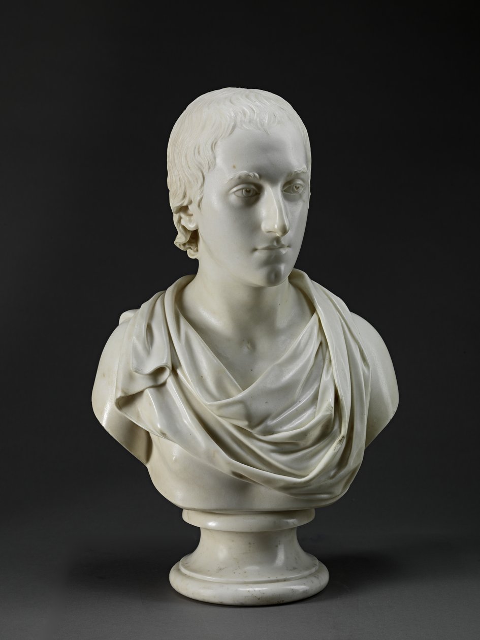 William Le Marchant (d.1799) (mermer) by Joseph Nollekens