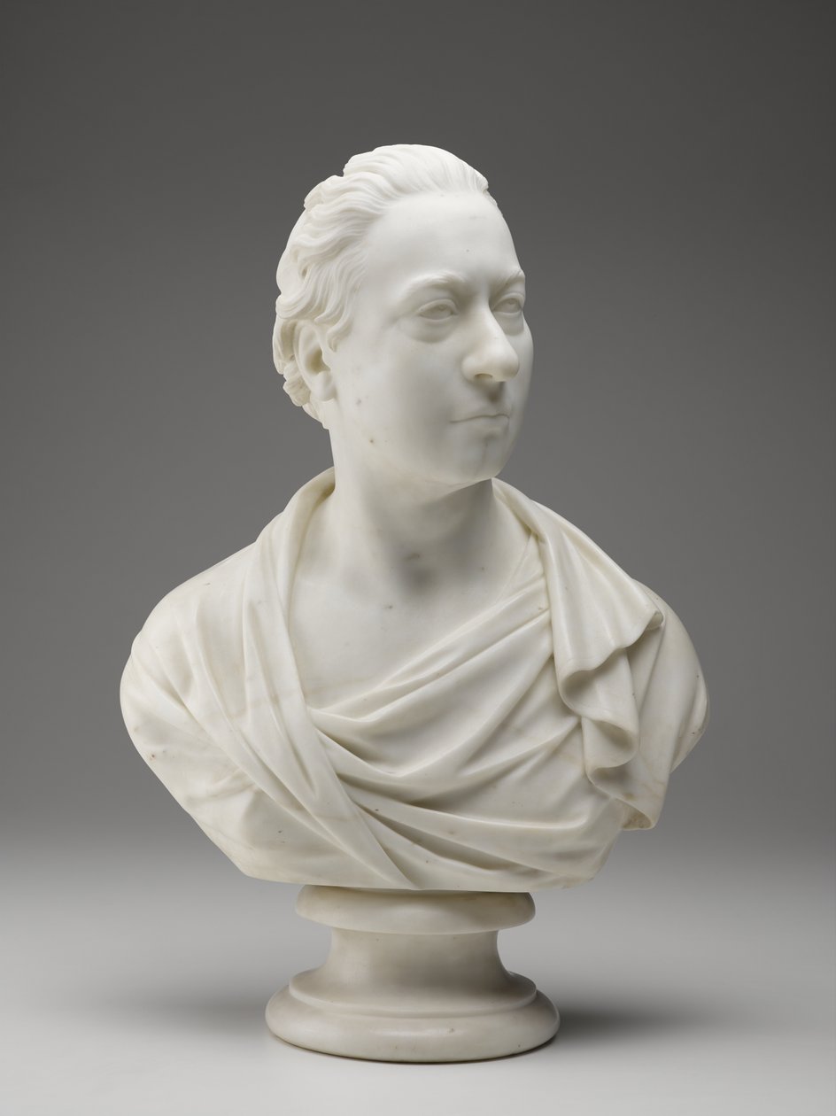 William, Lord Cavendish, Devonshire Beşinci Dükü (1748-1811), c.1812 (mermer) by Joseph Nollekens