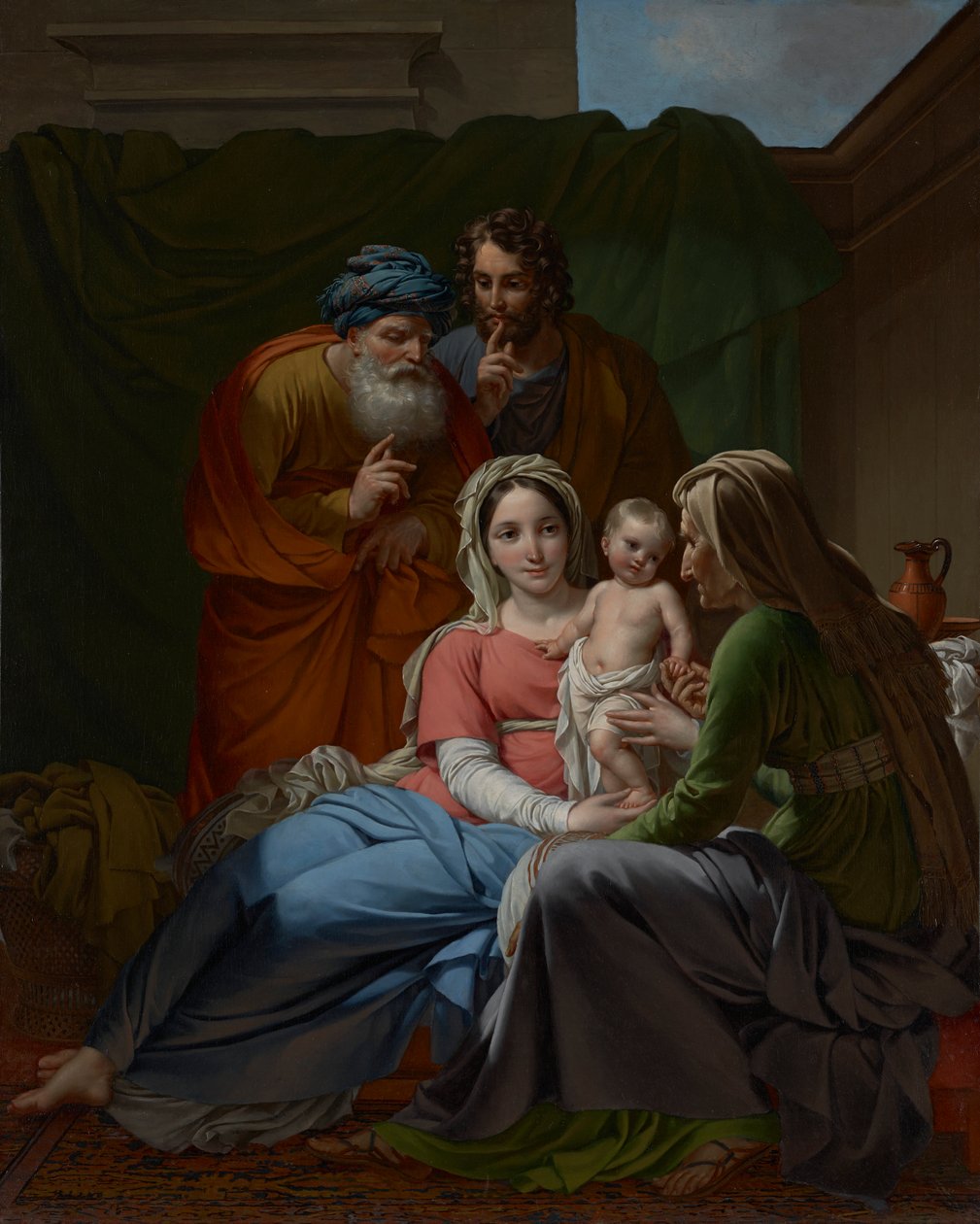 Kutsal Aile, c.1820 by Joseph Paelinck