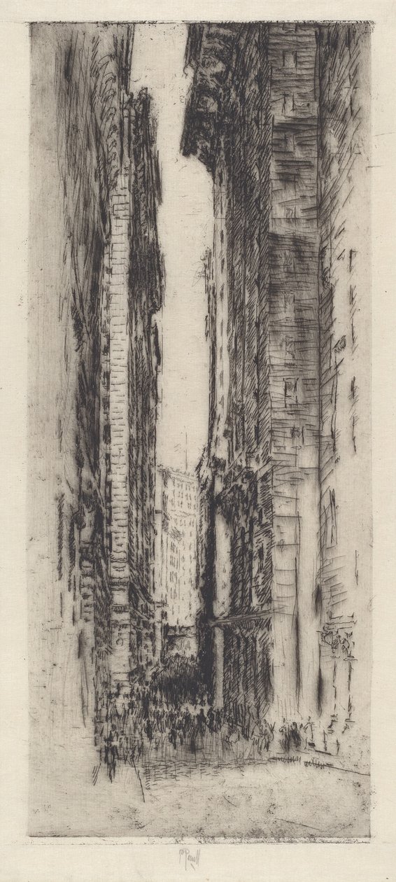 Kanyon, No. III by Joseph Pennell