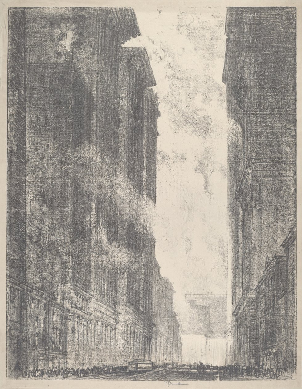 Dördüncü Cadde by Joseph Pennell