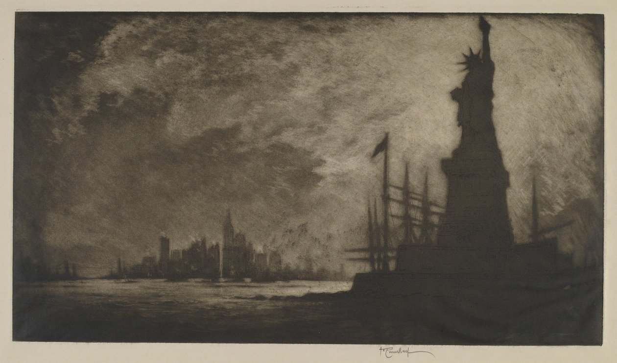 selam amerika by Joseph Pennell