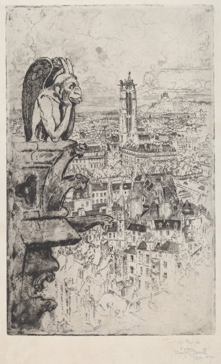 Le Stryge by Joseph Pennell