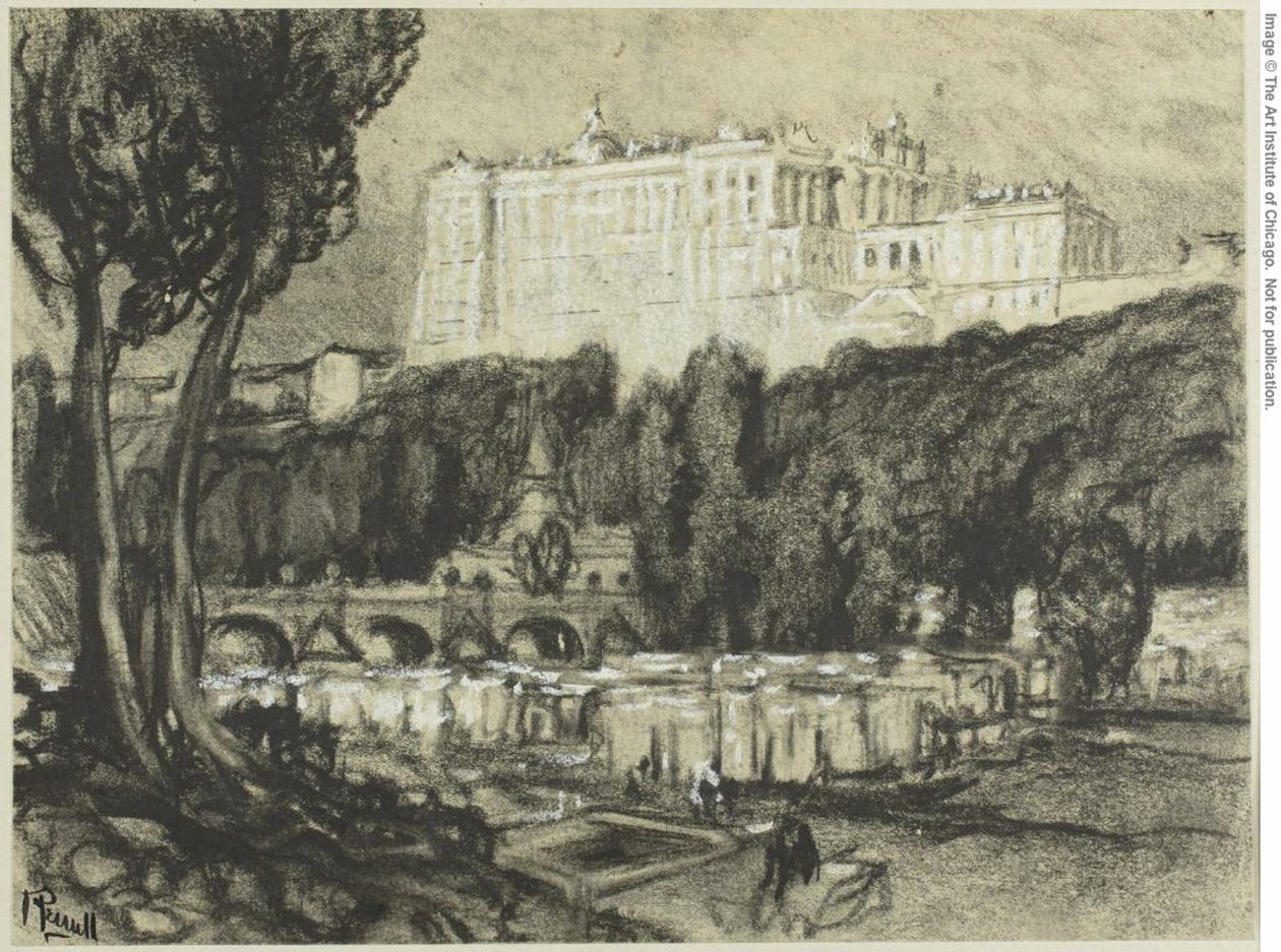 Madrid: Saray by Joseph Pennell