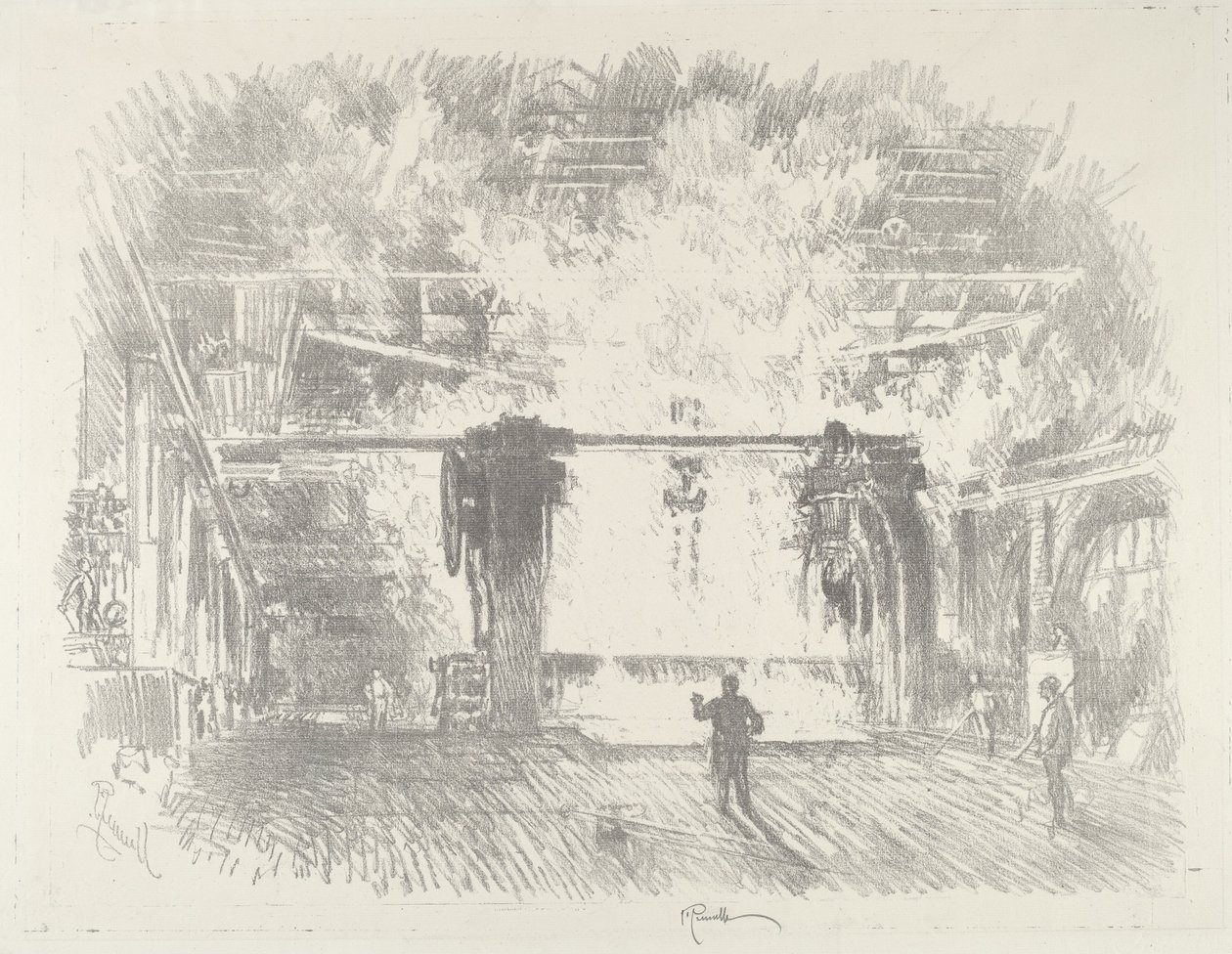 Zırh-Plaka Yapımı by Joseph Pennell