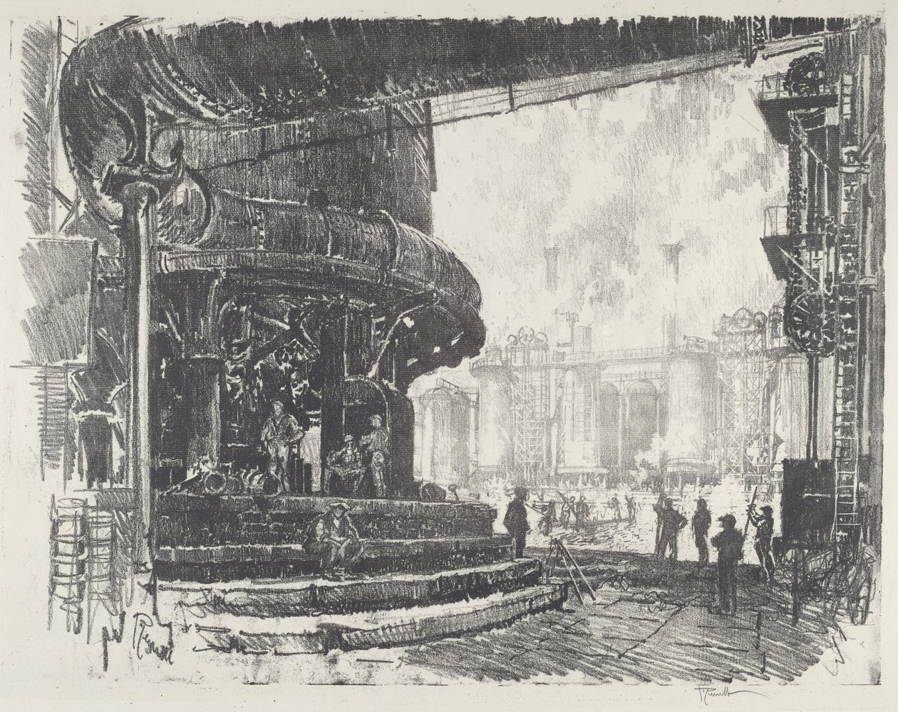 Pik Demir Yapımı by Joseph Pennell