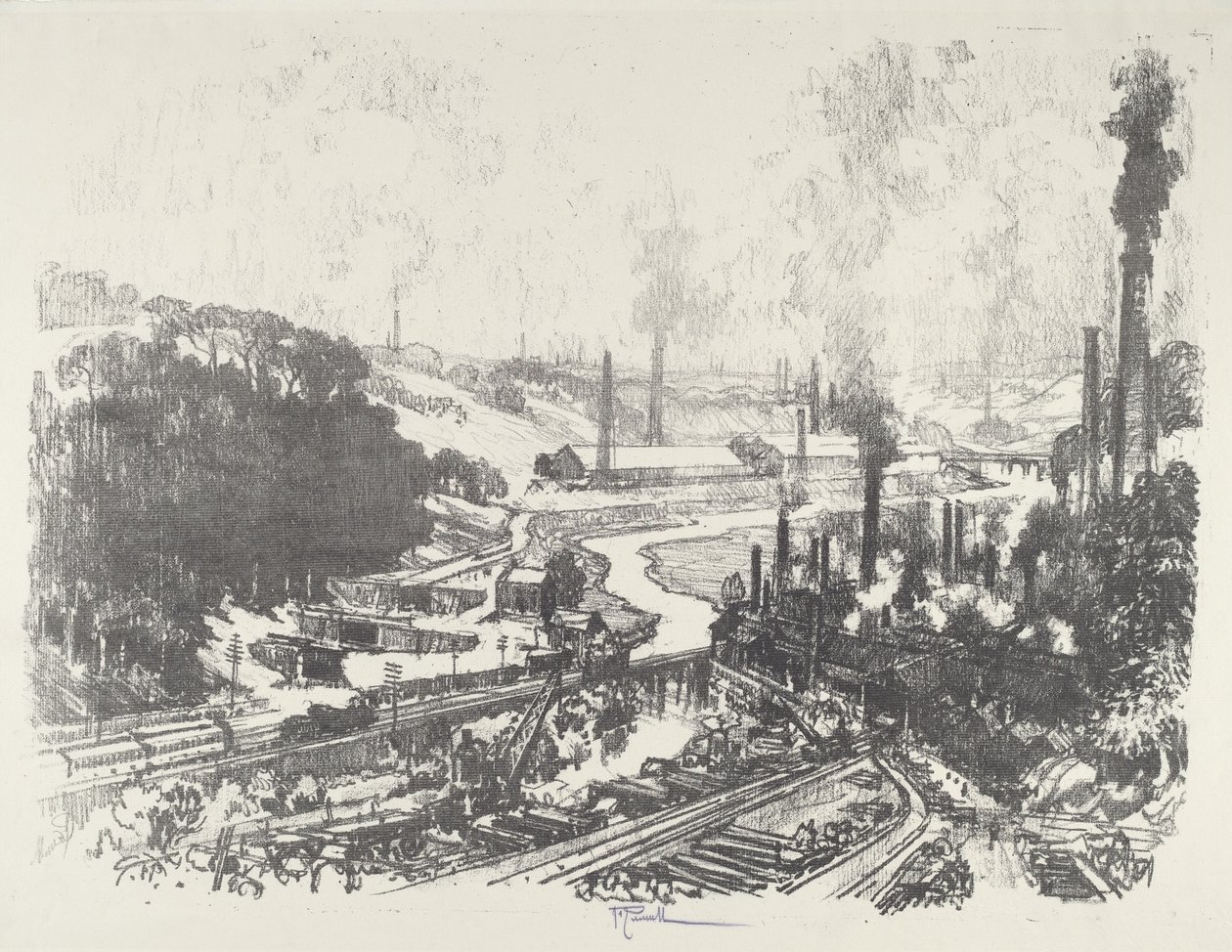 Mühimmat İşleri by Joseph Pennell
