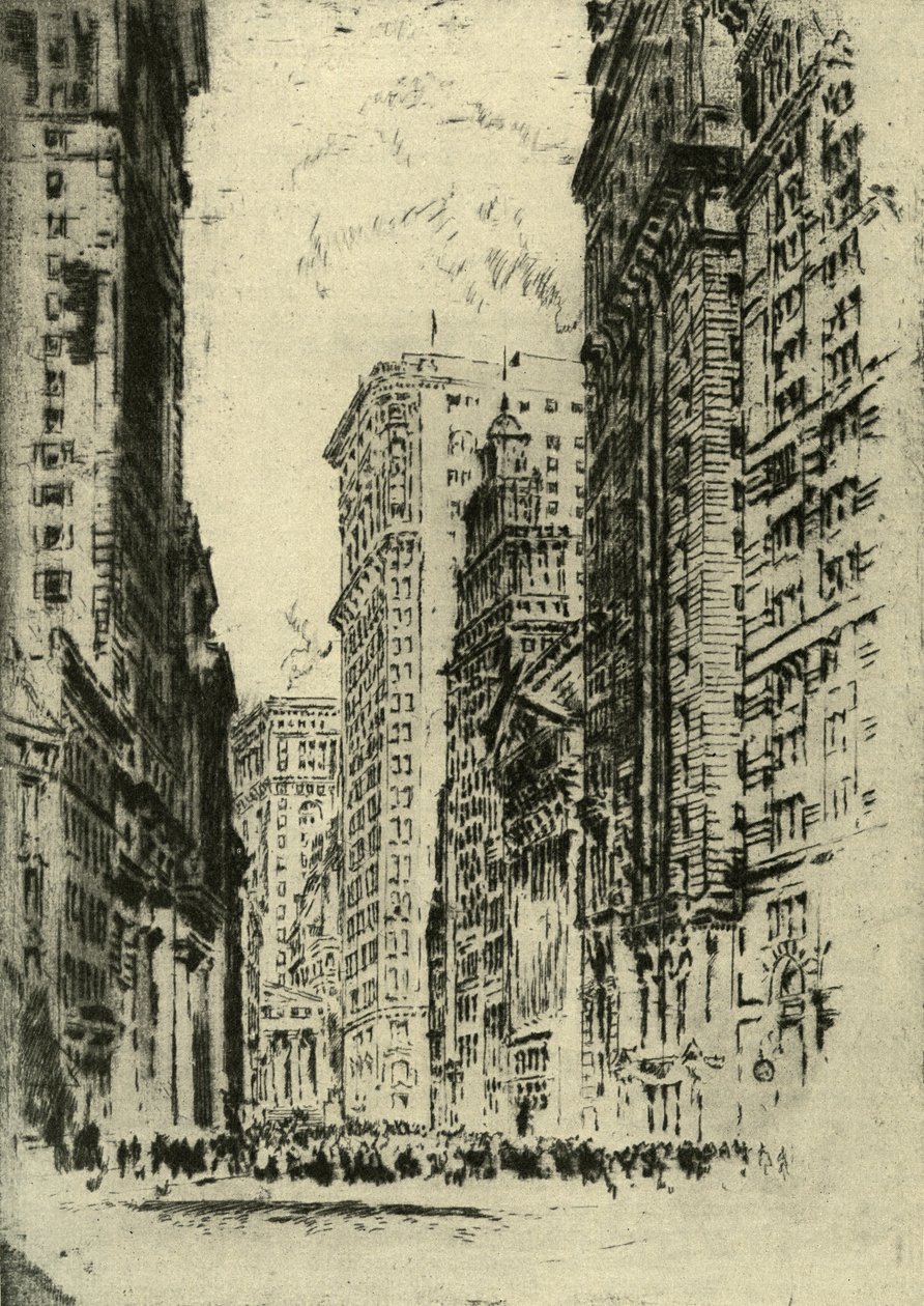 New York City - by Joseph Pennell