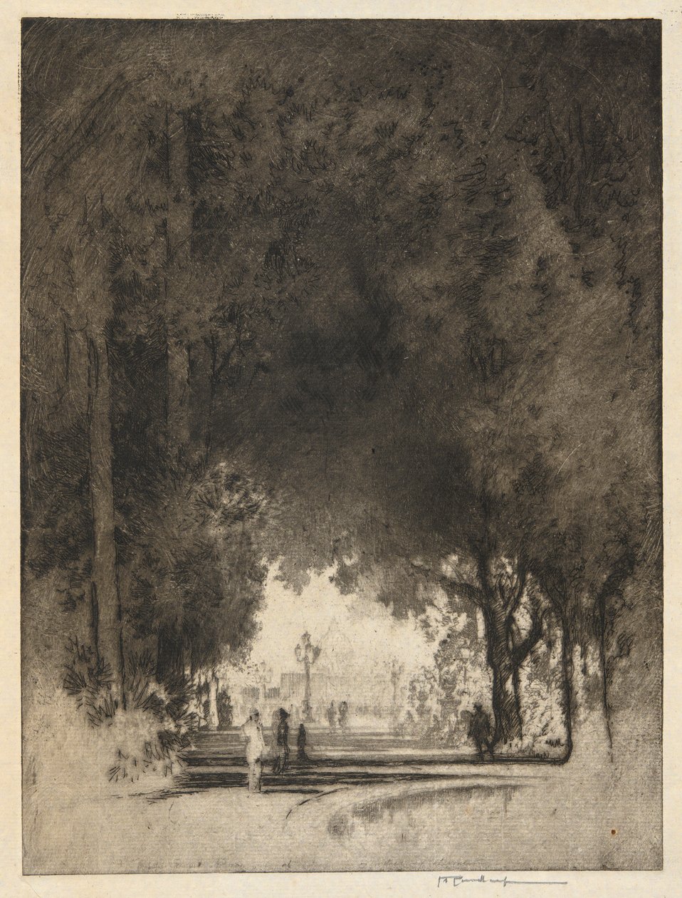 Aziz Peter by Joseph Pennell