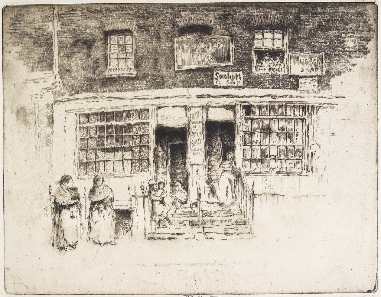 Güneş Sabunu, 1905 by Joseph Pennell