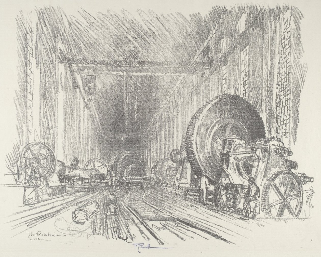 Savaş Bazilikası by Joseph Pennell