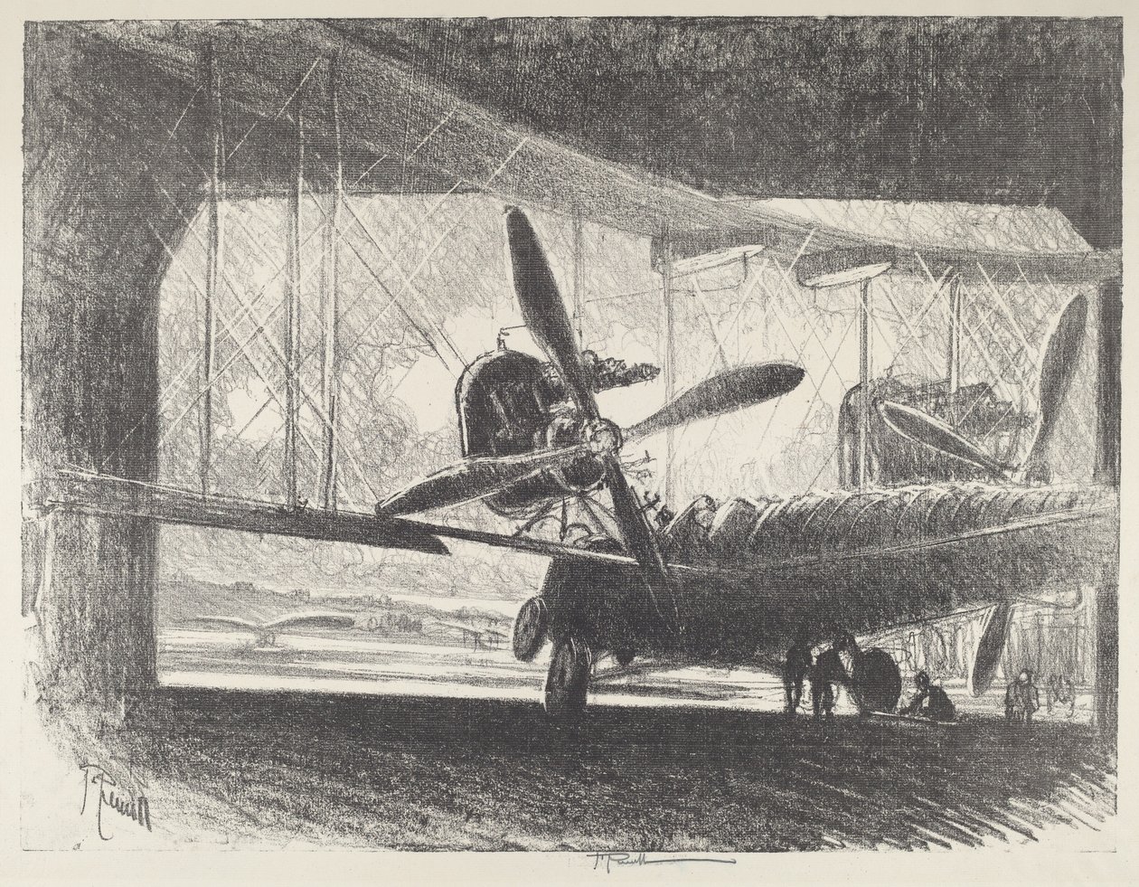 Büyük Böcek, 1916. by Joseph Pennell