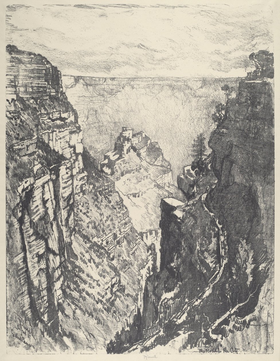 Parlak Melek Yolu by Joseph Pennell