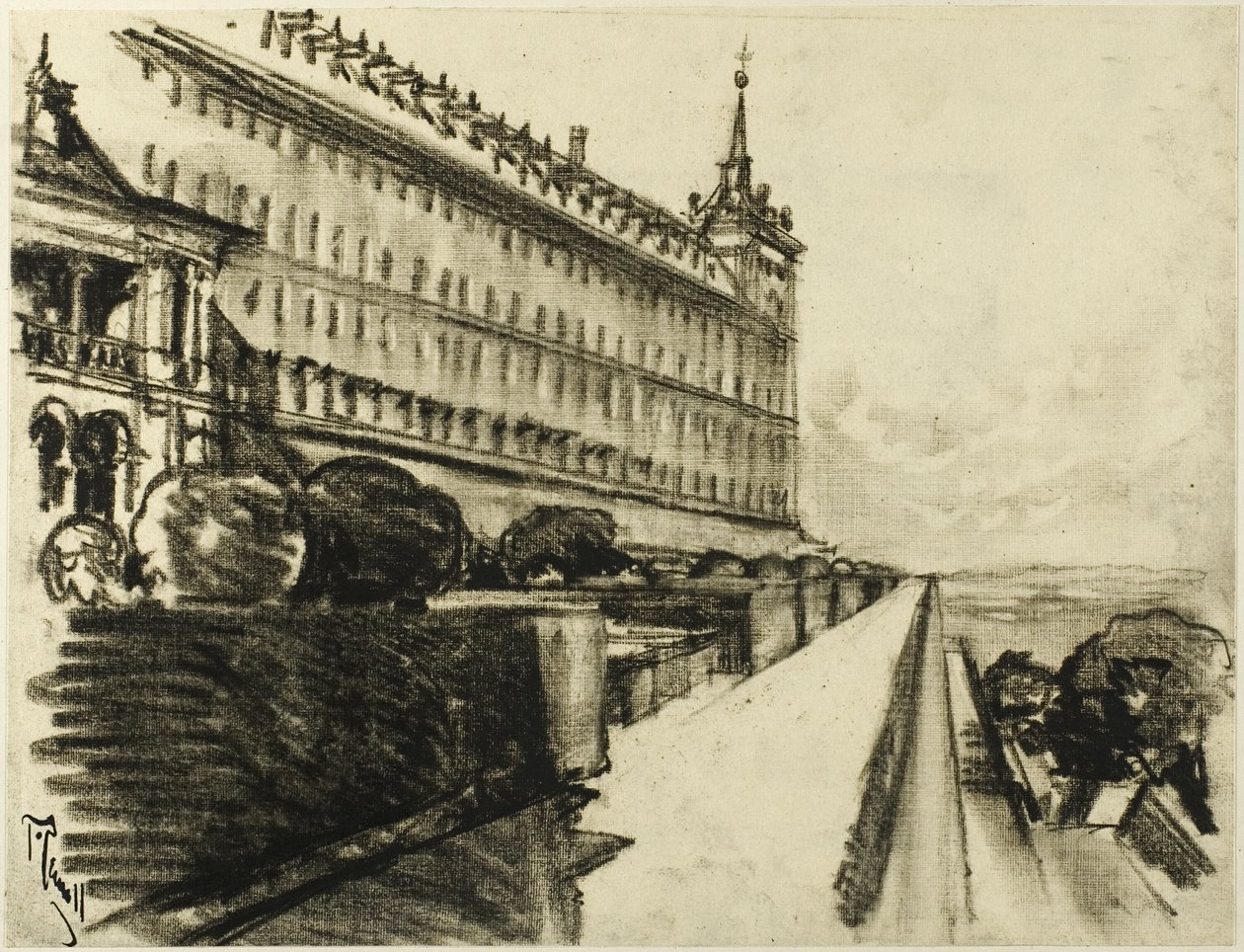 Sonsuz Escorial by Joseph Pennell