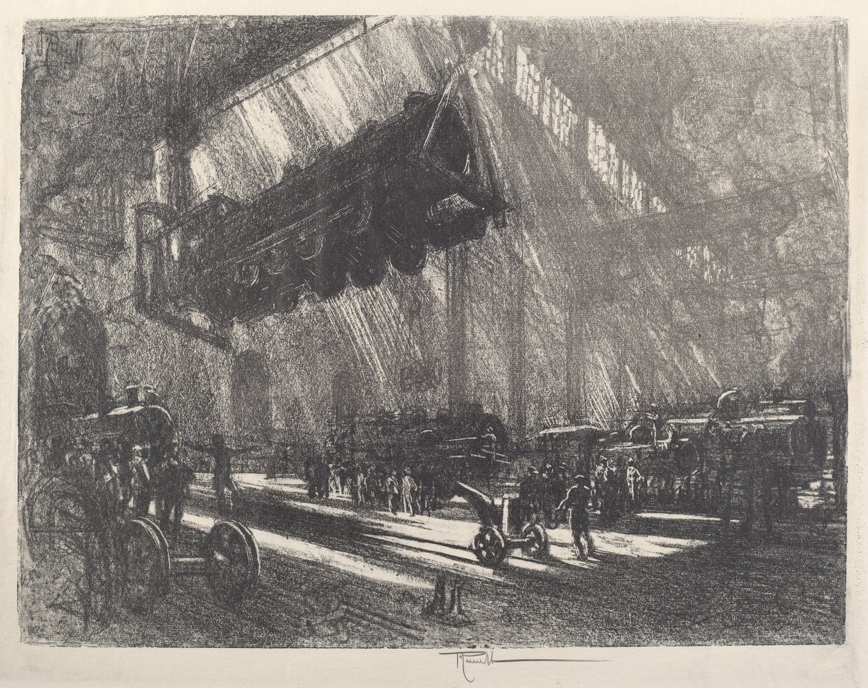 Uçan Lokomotif by Joseph Pennell