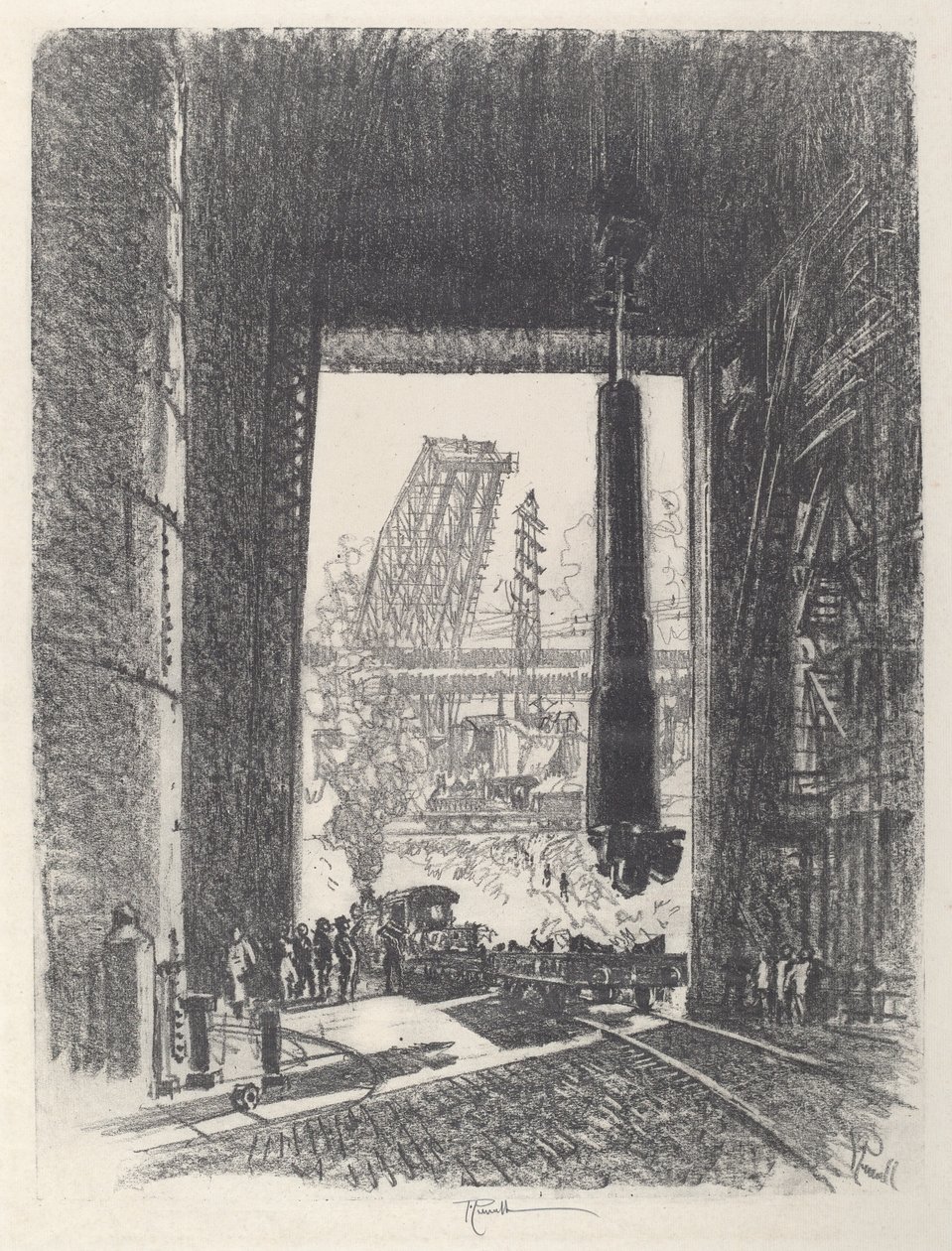 Silah Çukuru, No.I by Joseph Pennell