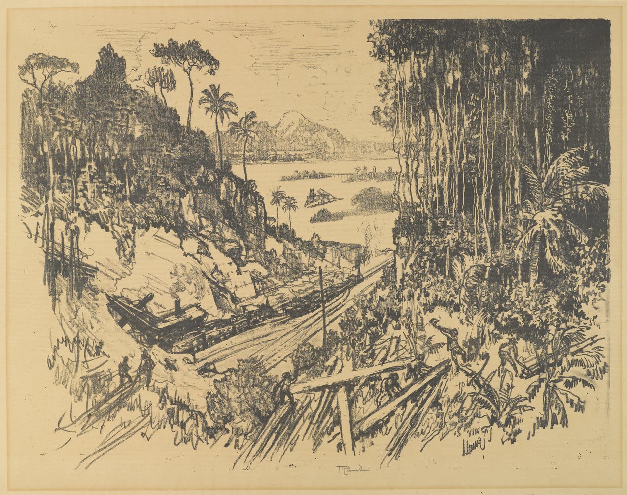 Orman, 1912 by Joseph Pennell