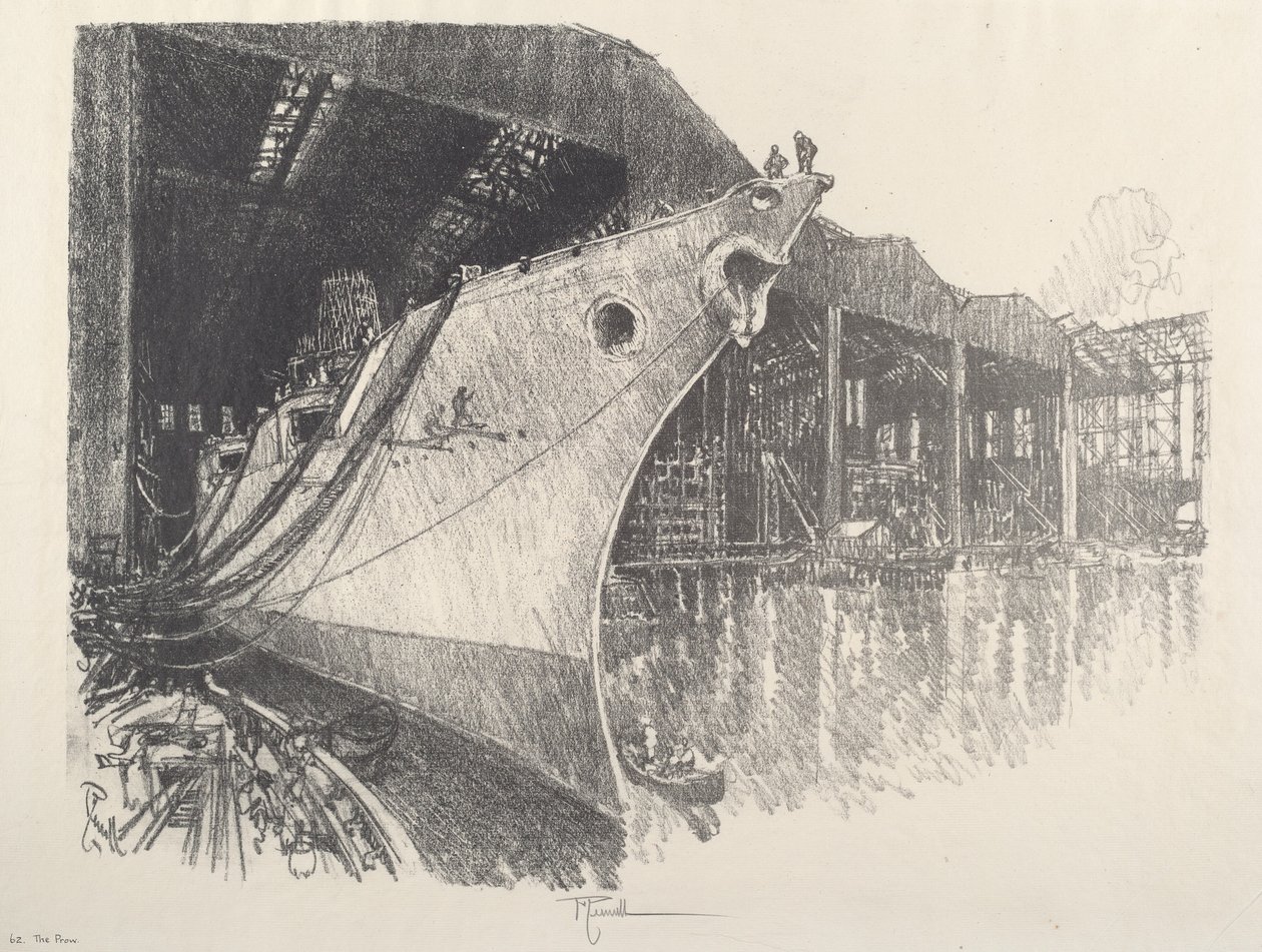 pruva by Joseph Pennell