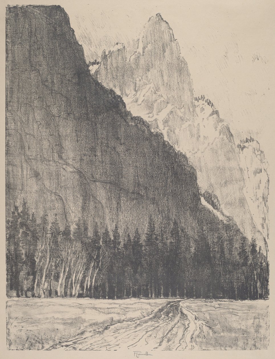 Nöbetçi by Joseph Pennell