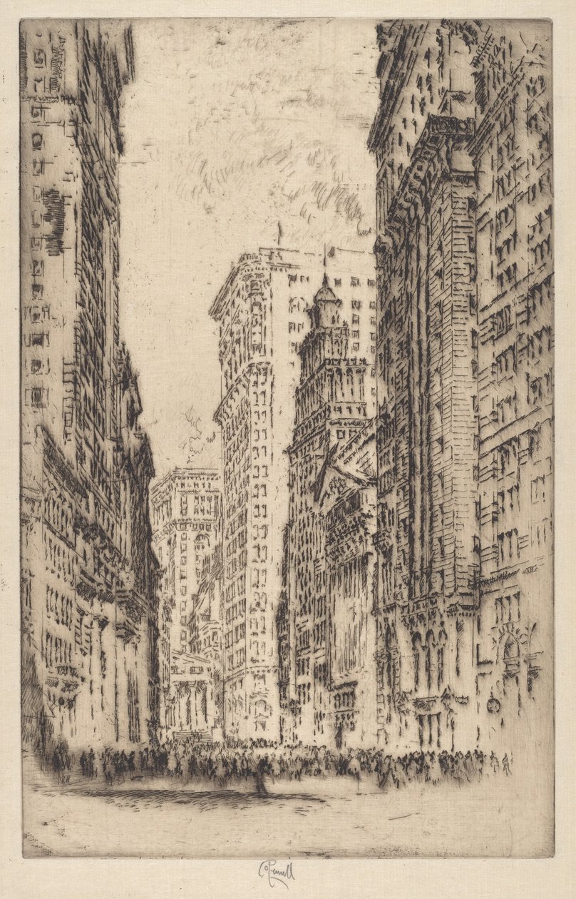 Borsa by Joseph Pennell