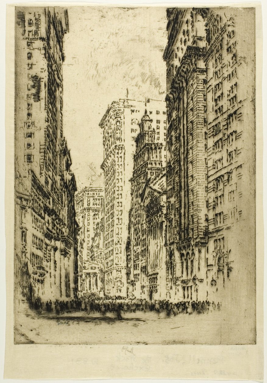 Borsa by Joseph Pennell