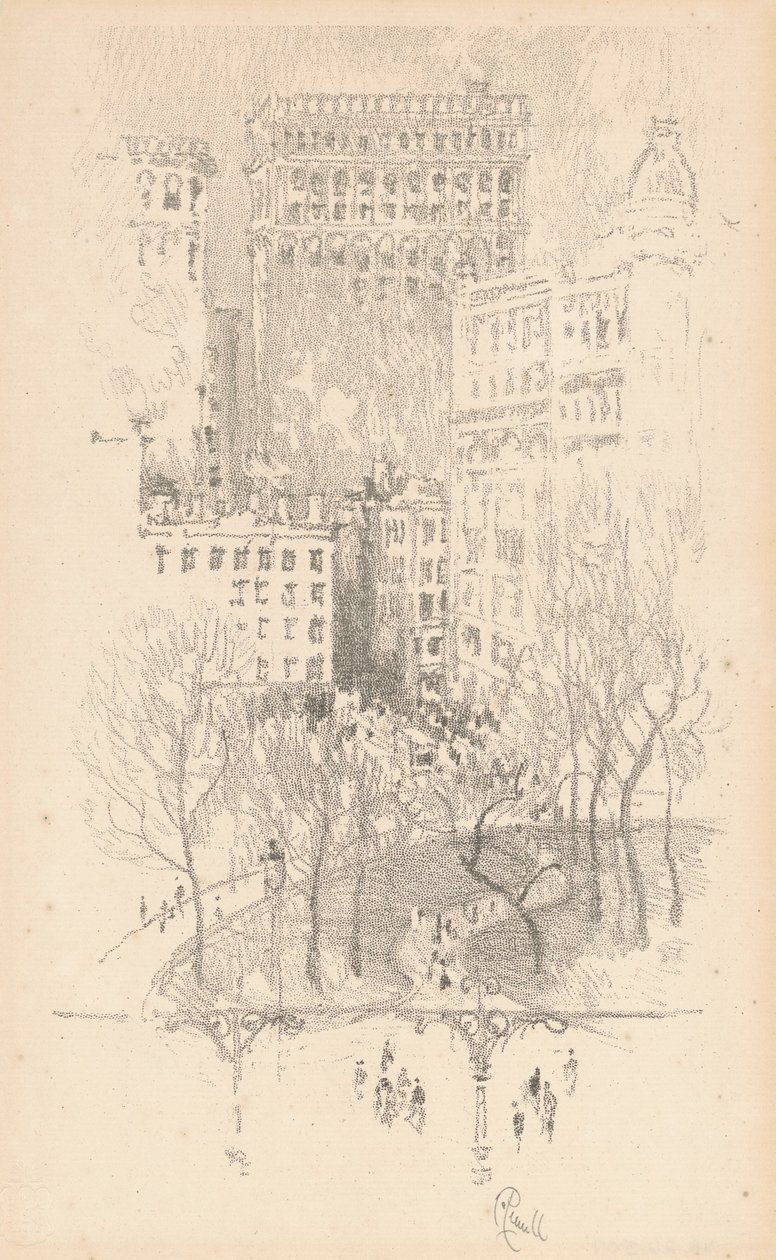 Birlik Meydanı by Joseph Pennell
