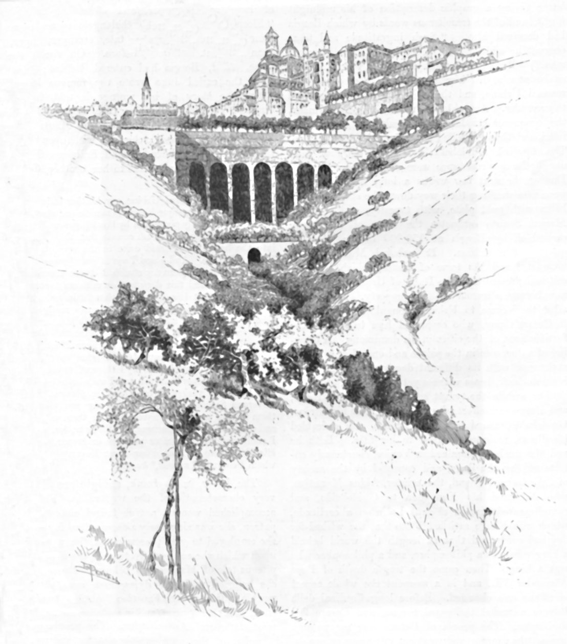 Urbino, 1886 by Joseph Pennell