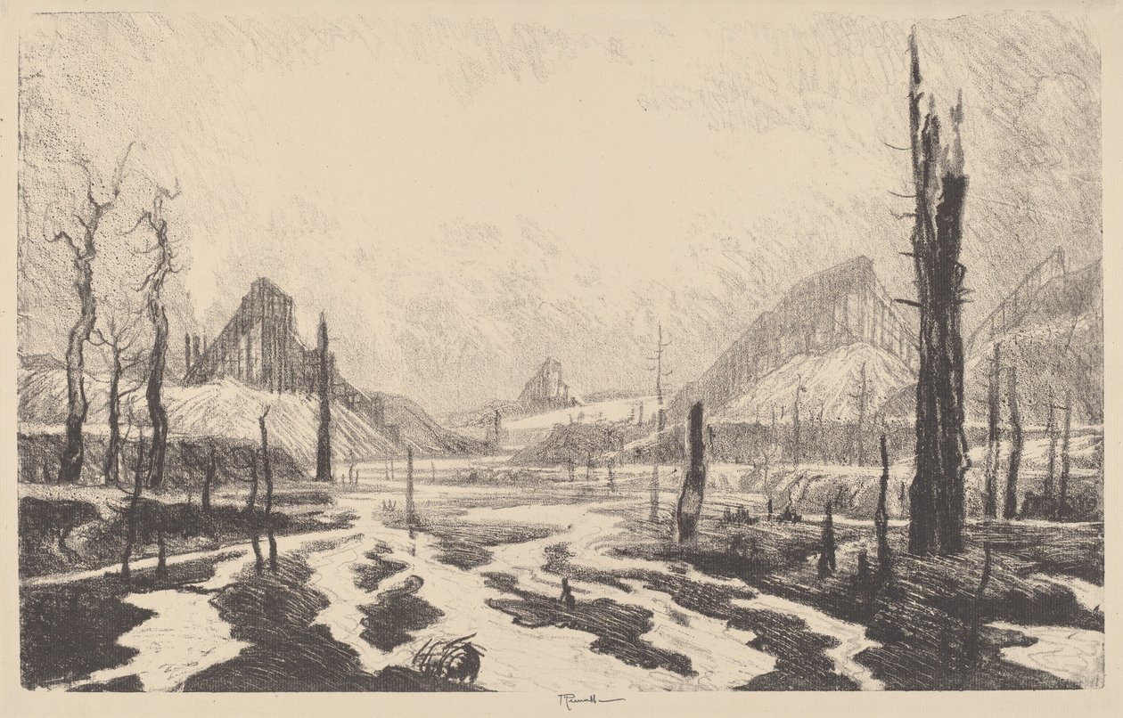 Issızlık Vadisi by Joseph Pennell
