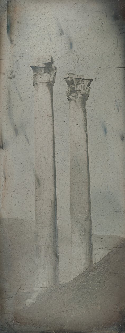 53. Atina. Baküs Tapınağı, 1842. by Joseph Philibert Girault De Prangey