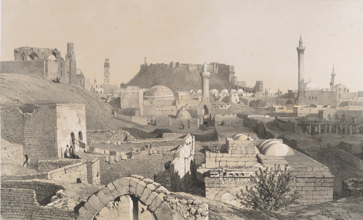 Halep, 1843. by Joseph Philibert Girault De Prangey