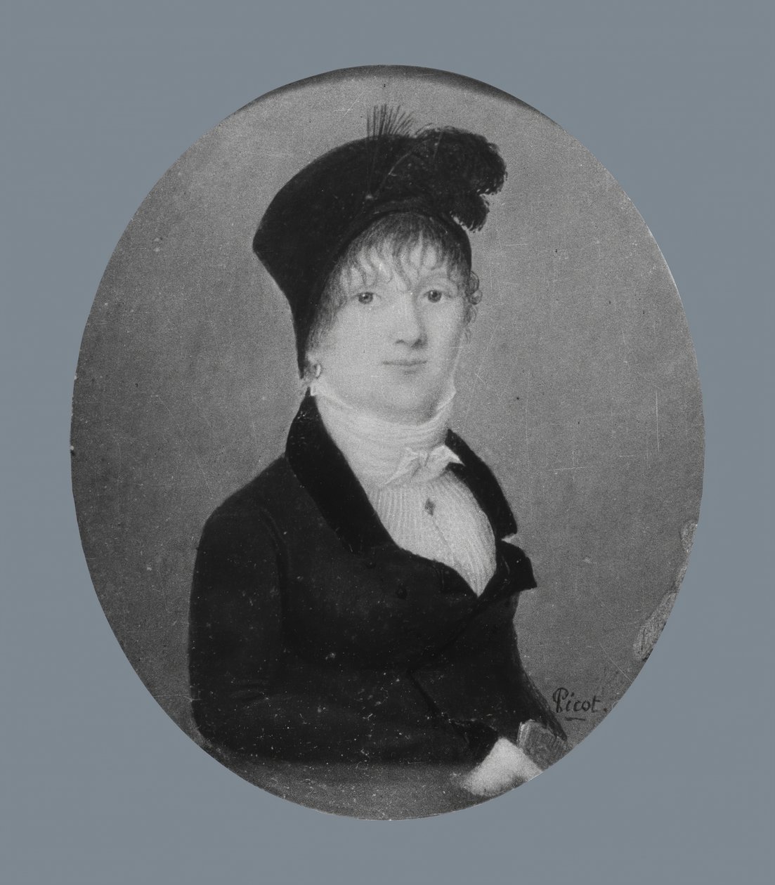 Bir Hanımefendinin Portresi, ca. 1808. by Joseph Pierre Picot de Limoelan de