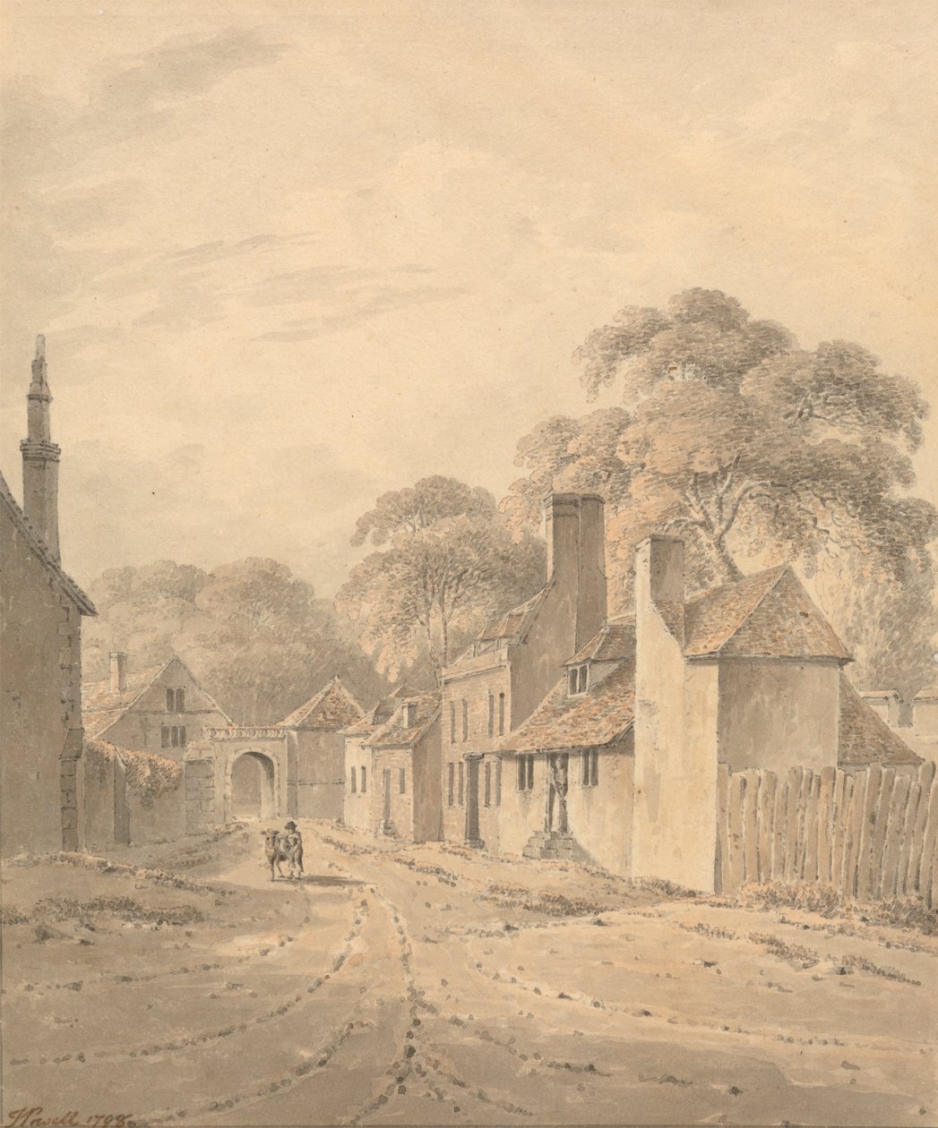 Exeter Kapısı, Harnham Yolu, Salisbury by Joseph Powell