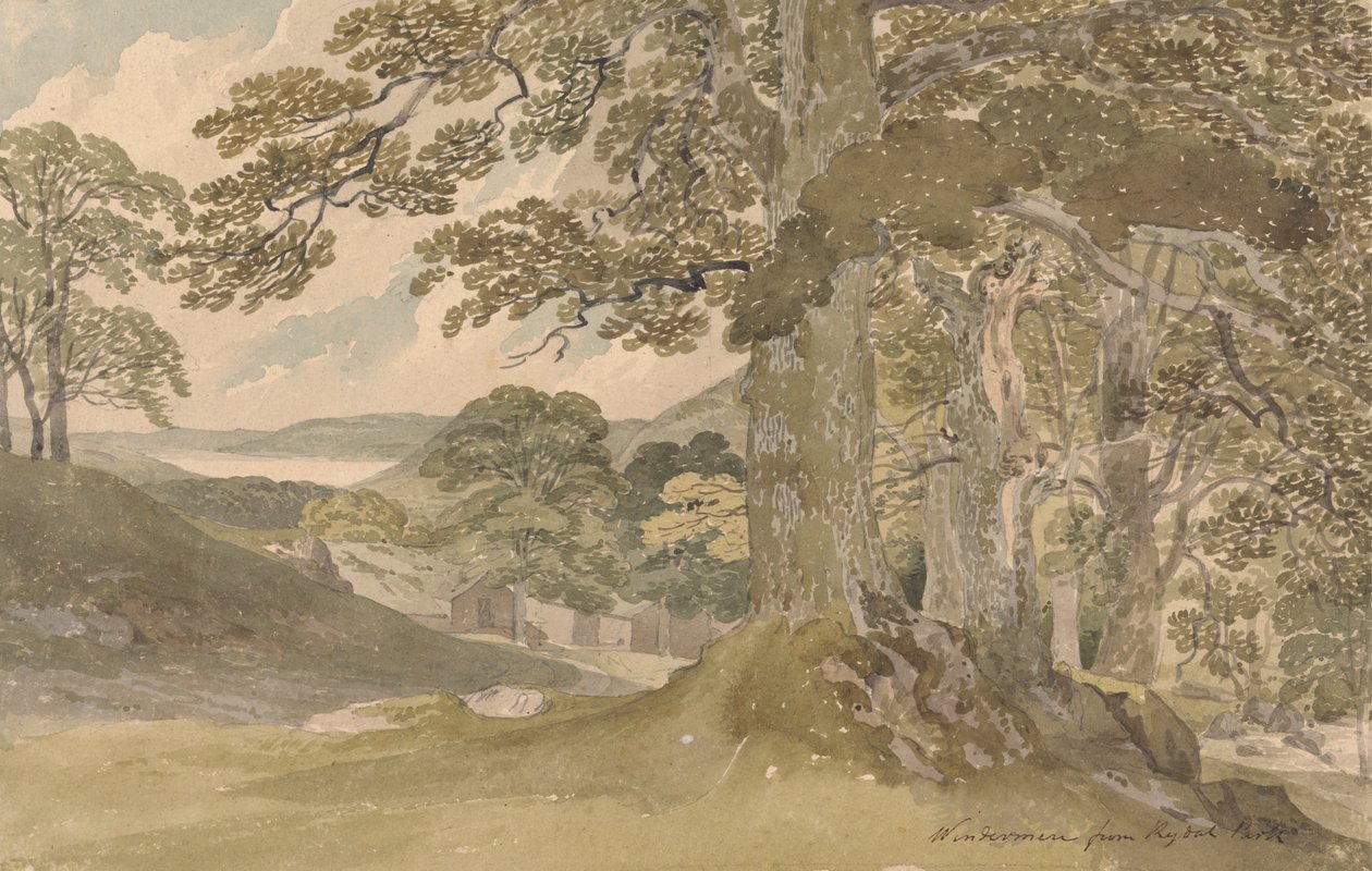 Rydal Park'tan Windermere by Joseph Powell