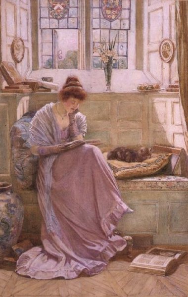 Pencere kenarı by Joseph Ratcliffe Skelton