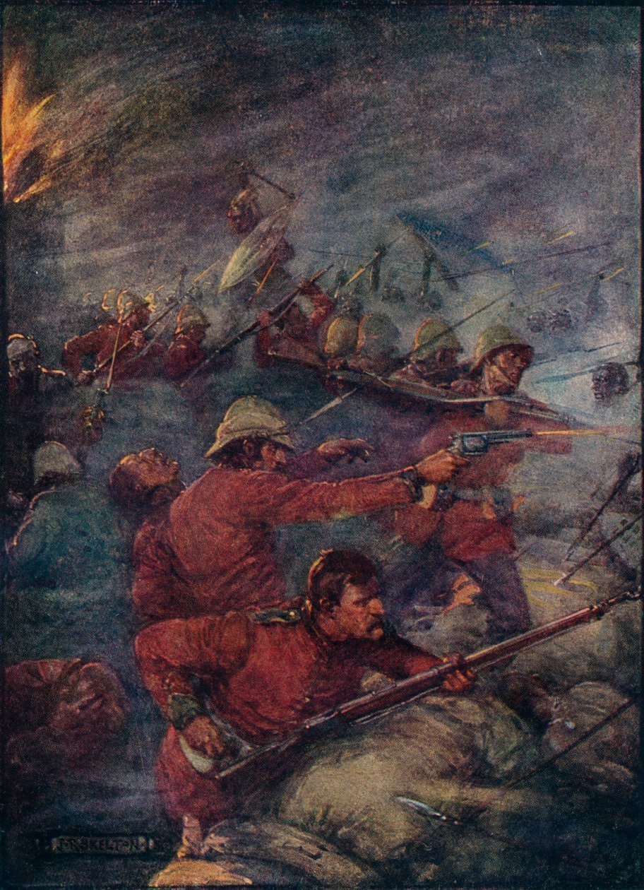 Yüz Adam, Üç Bin Vahşiyi Körfezde Böyle Tuttu, c1908, c1920. by Joseph Ratcliffe Skelton