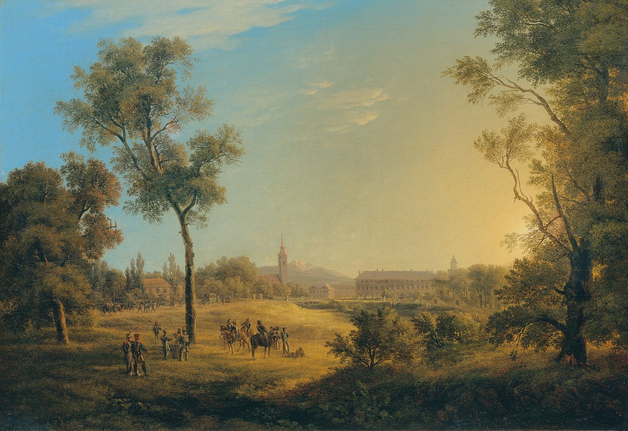 Napolyon Savaşlarından bir sahne: Kaiserebersdorf