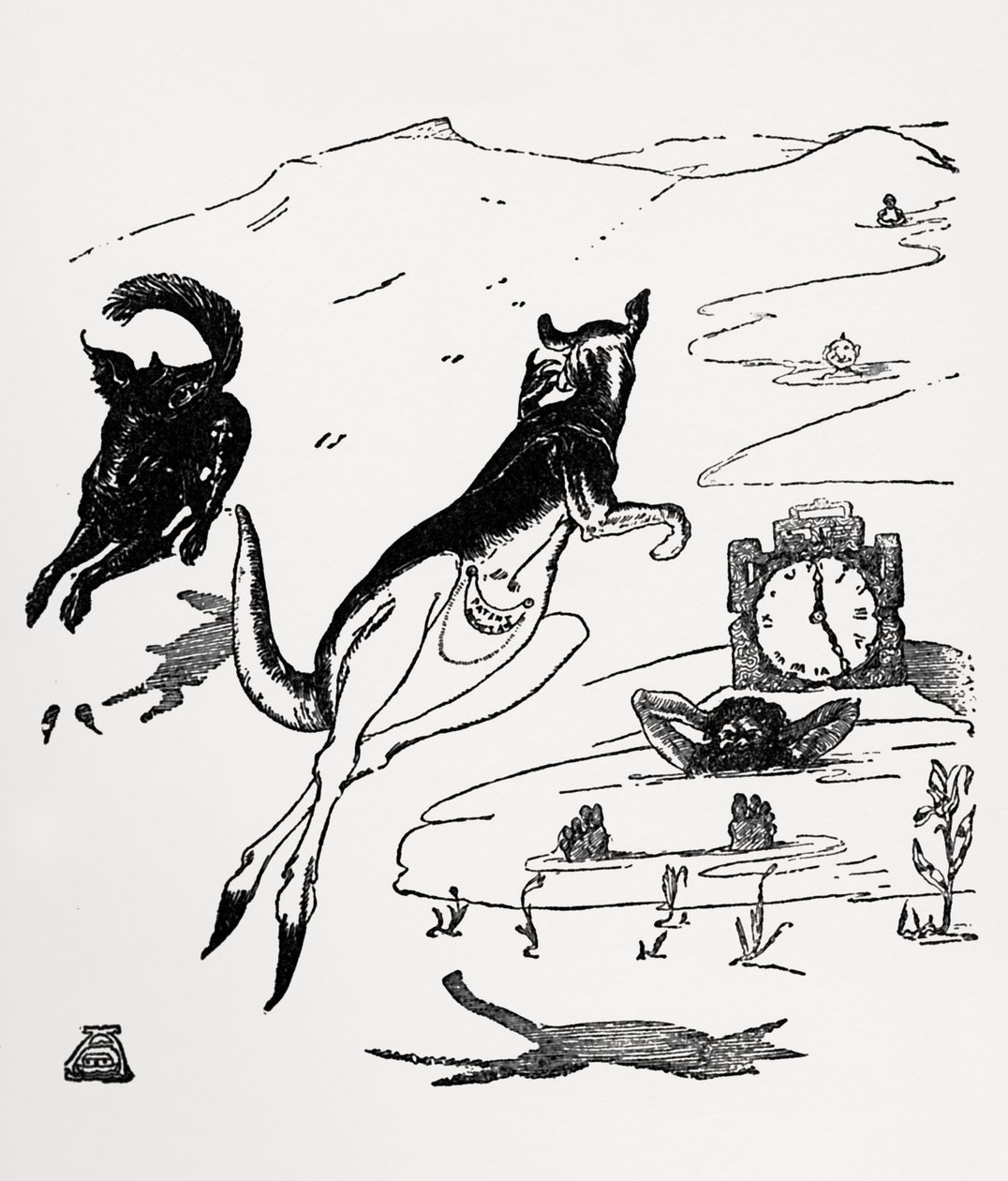 Rudyard Kipling'den Just So Stories (gravür) by Joseph Rudyard Kipling