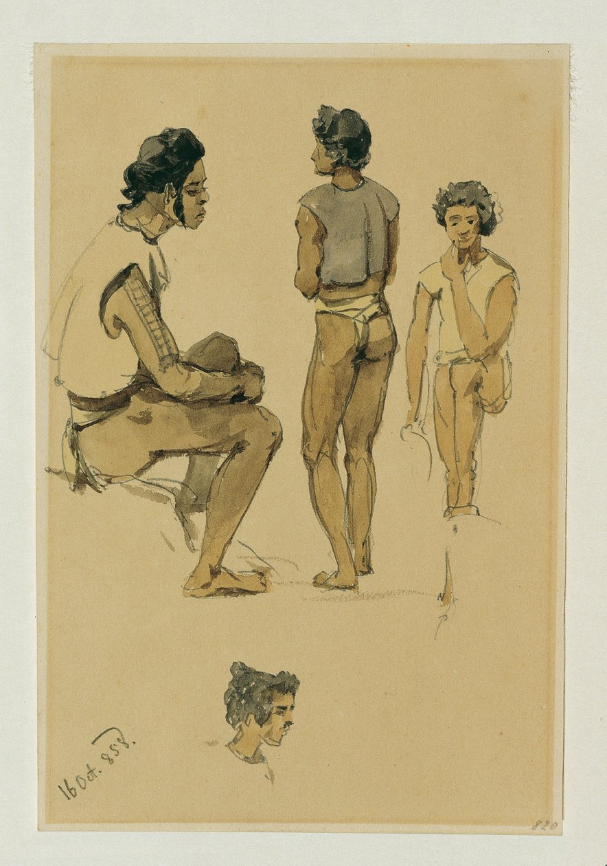 Stewart Adası yerlileri by Joseph Selleny