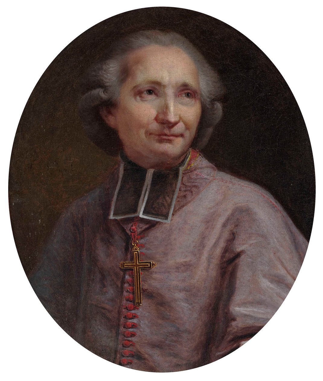 Antoine-Éléonor-Léon Leclerc de Juigné 1728-1811, 18. Yüzyılın İkinci Yarısı. by Joseph Siffred Duplessis