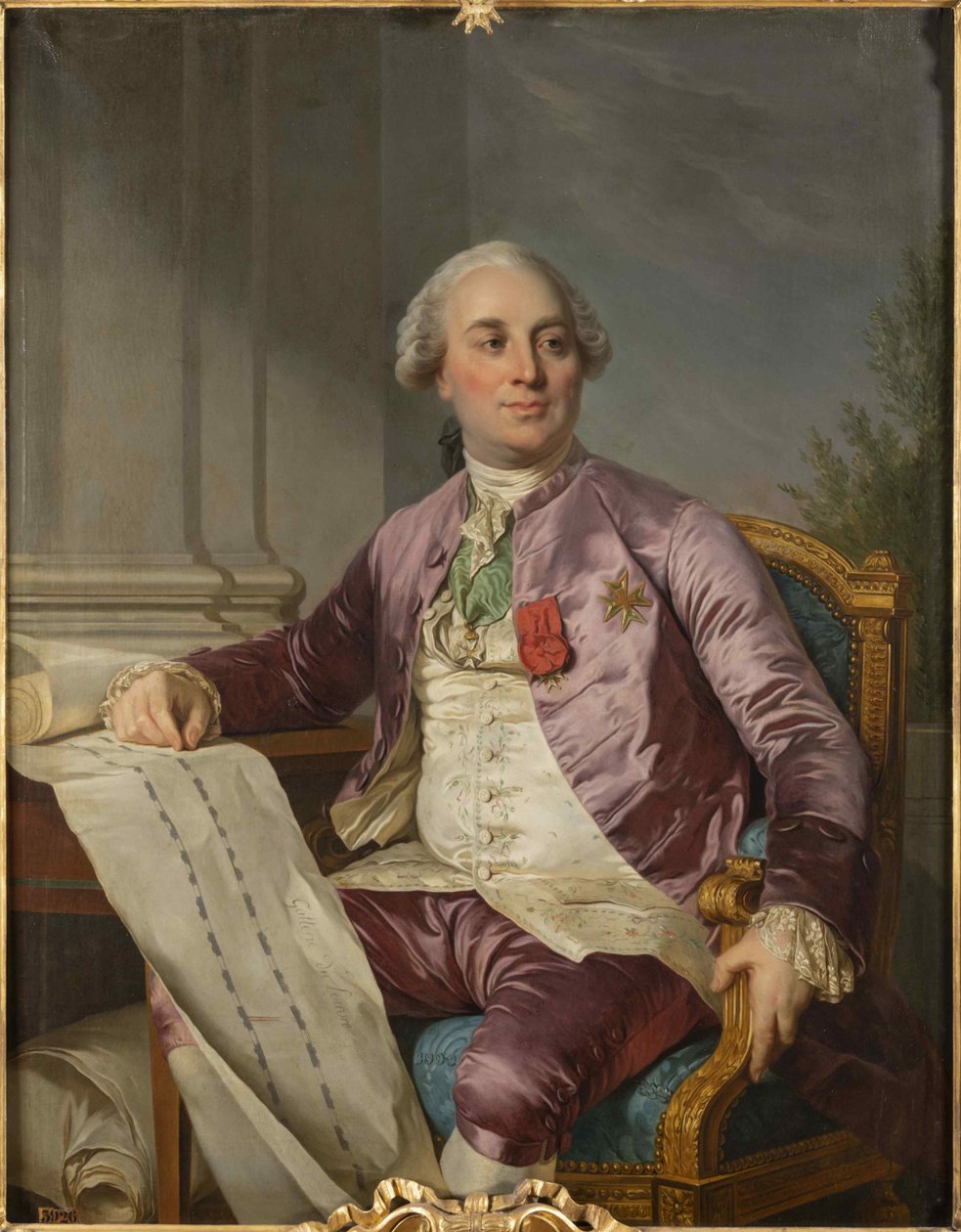 Charles Claude Flahaut de La Billarderie, Angiviller Kontu 1730-1809, 1779. by Joseph Siffred Duplessis