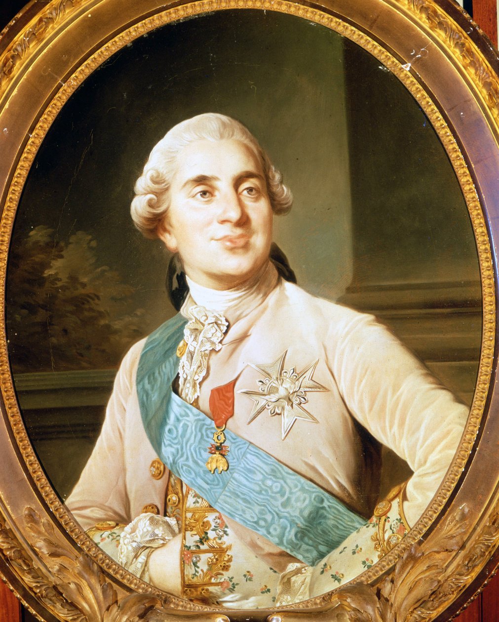 Duplessis tarafından Louis XVI portresi. Conde Chantilly Müzesi. by Joseph Siffred Duplessis