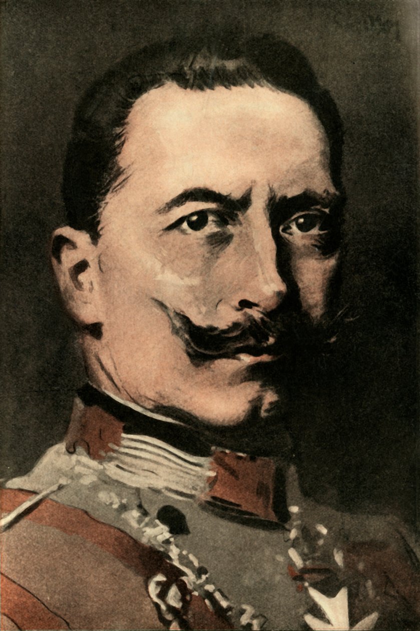 William II., Alman İmparatoru, 1910. by Joseph Simpson