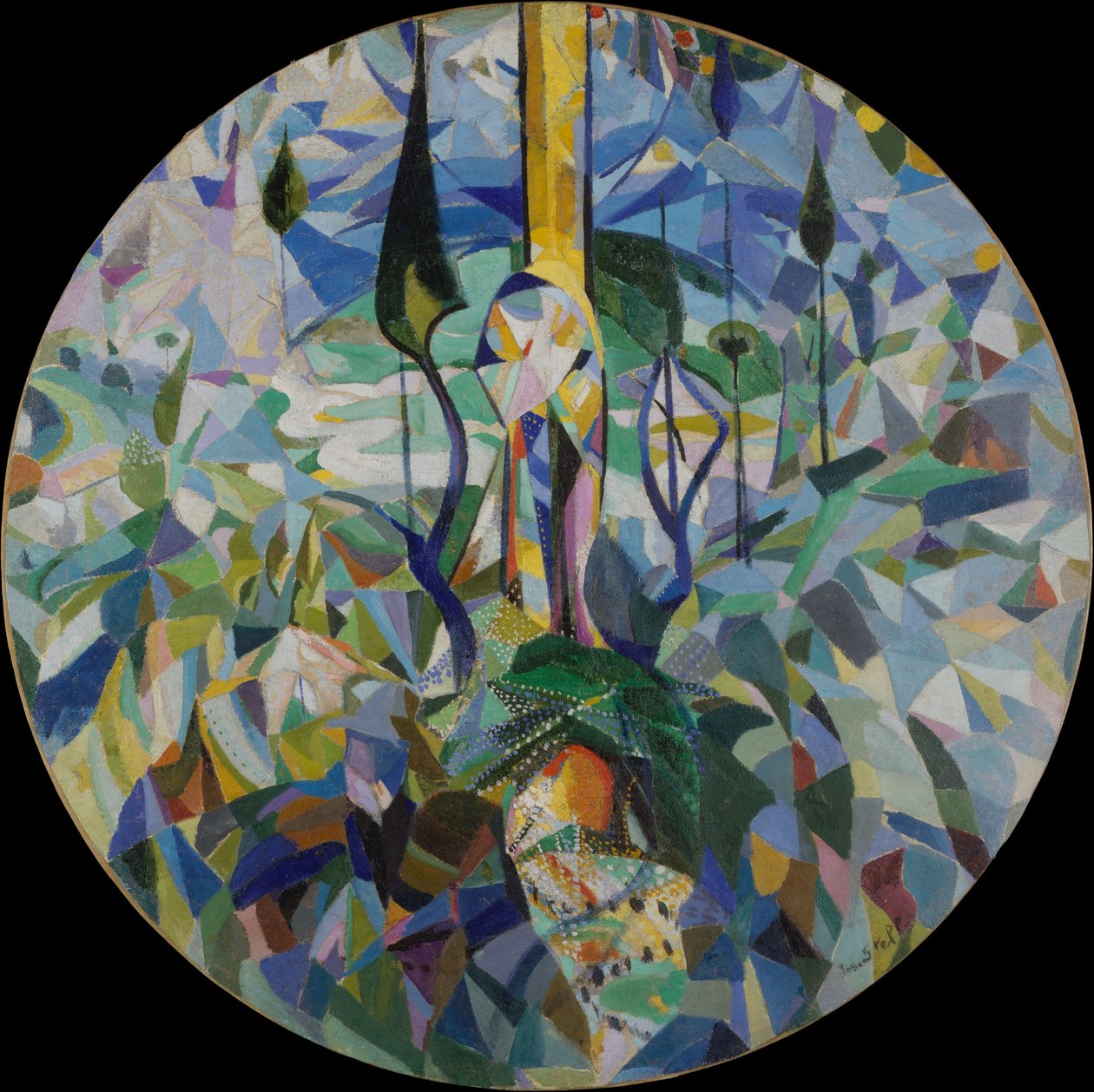 Coney Adası by Joseph Stella