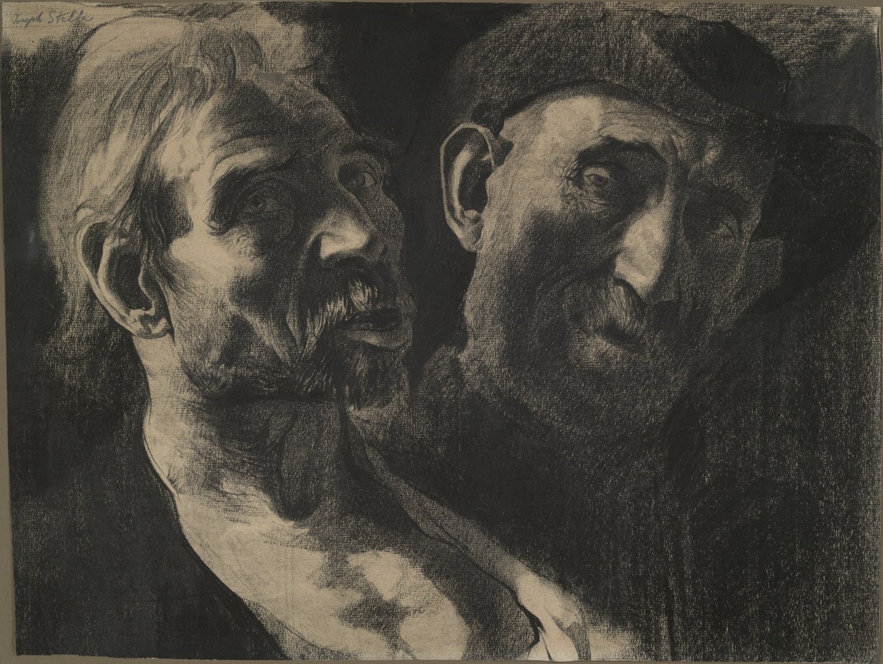 madenciler by Joseph Stella