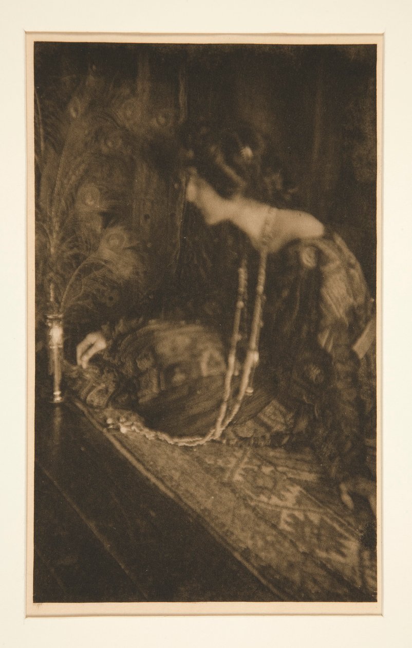Lenore, Camera Work dergisi için plaka by Joseph T. Keiley